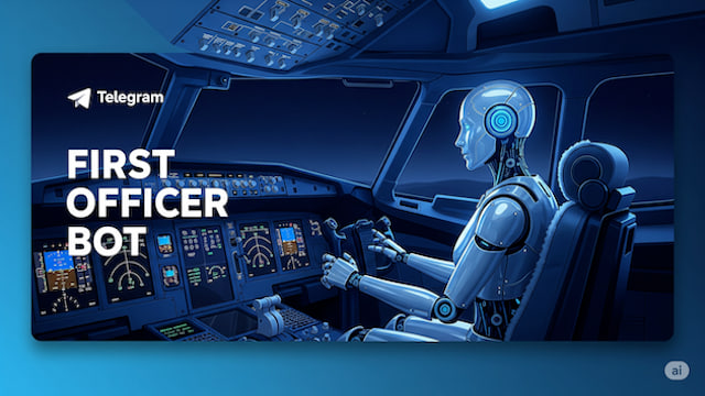 First Officer Bot Telegram Banner